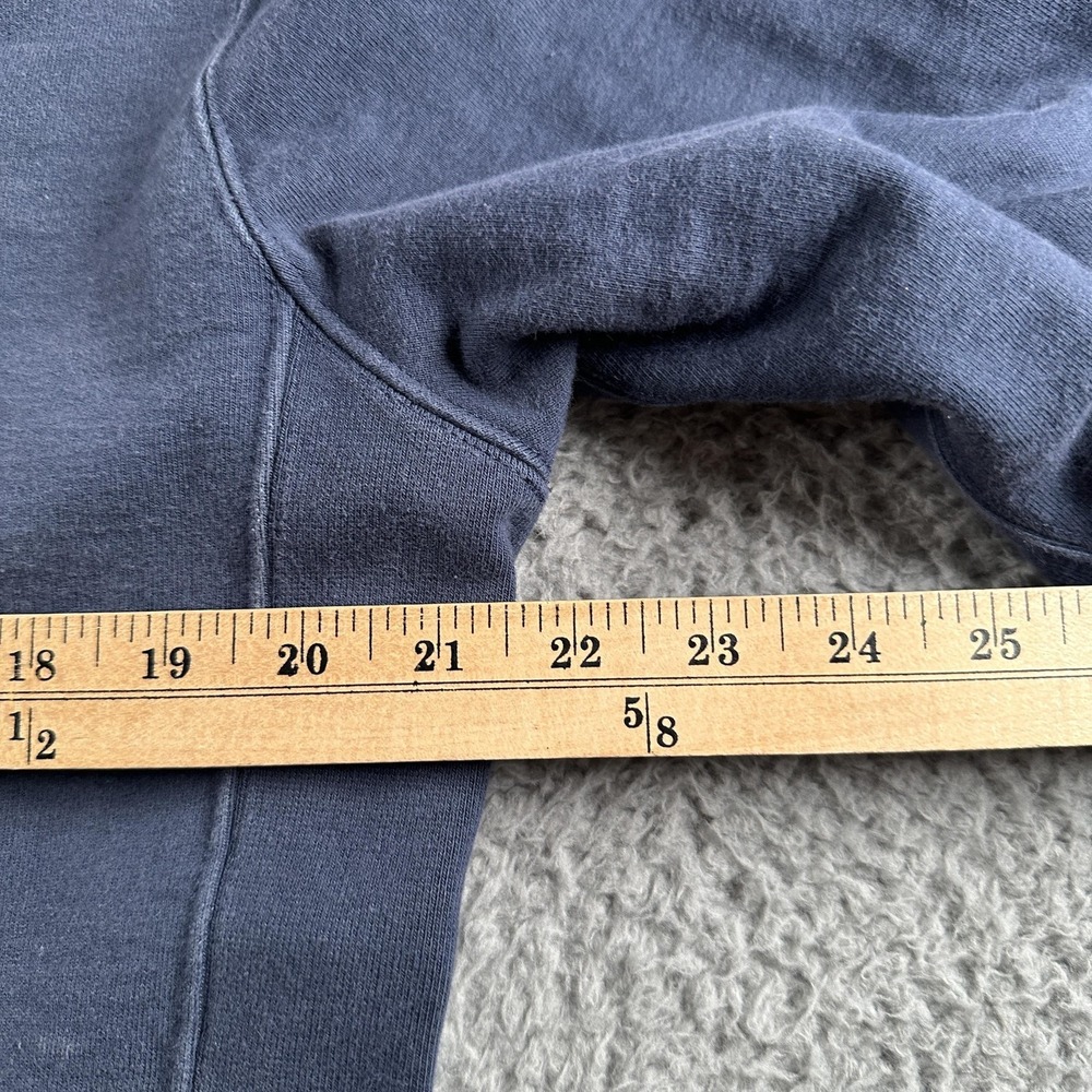 American Giant Hoodie Mens M Blue Full Zip Fleece Sweatshirt USA Heavyweight - Picture 7 of 11